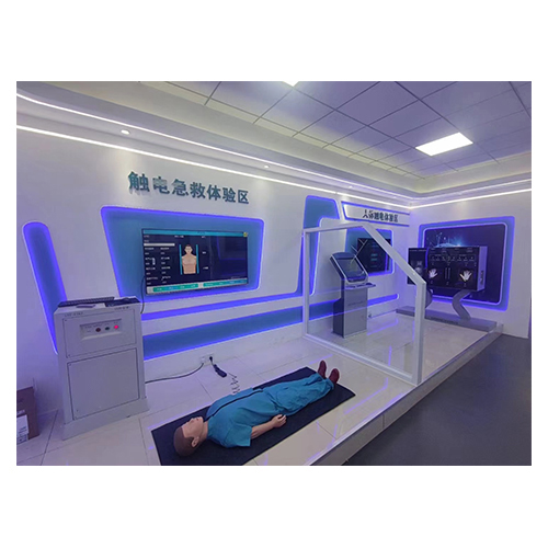 PY504基于VR虚实结合的人体触电及触电救援体感体验区